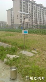 欧柯奇田间小气候观测站在河北灵寿县投入使用 